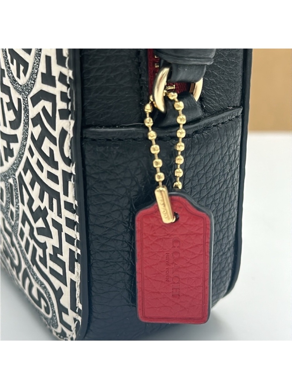 COACH Disney Mickey
Mouse x Keith Haring Mini
Leather Camera Bag - Picture 16 of 16
